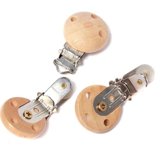 5pcs/lot New Baby Pacifier Clip Holder Soother Pacifier Solid Color Infant Dummy Clips For Baby Clasps Holders Accessories