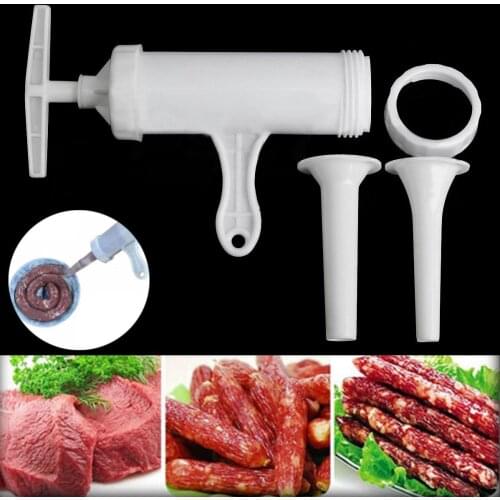 AA Manual Meat Sausage Machine Filler Stuffer Sausage Salami Maker And Funnel Hand