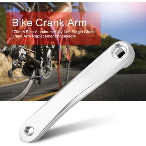 Aluminum Alloy Bicycle Chain Ring MTB Mountain Road Bike Speed Crank Arm Crankset Cycling Repair Part Square/Rhombic Hole