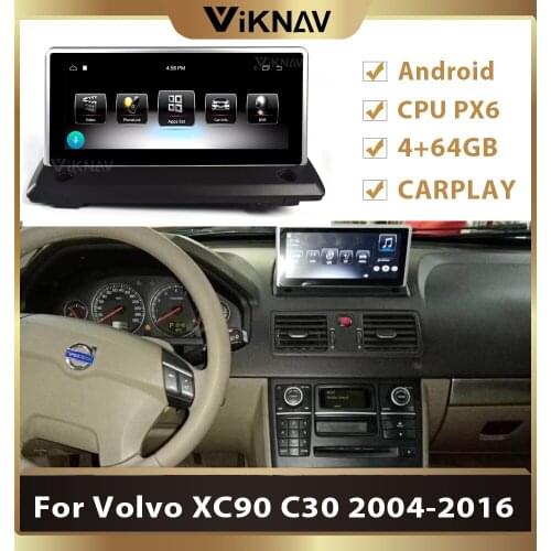 Car GPS navigation For Volvo XC90 2004-2016 auto radio multimedia player GPS head unit stereo tape recorder