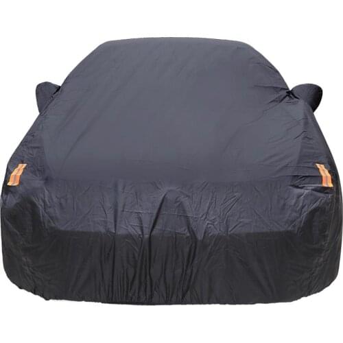 X Autohaux Universal Full Car Cover Indoor Outdoor Auto Car Covers Snow Ice Waterproof Dust Sun UV Shade Cover car reflector