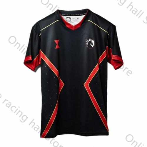 TL Supporter T-shirt 2021 Latest CSGO-LCS TeamLiquid E-sports Team Uniform Uniform League of Legends LOL DOTA2 Game Event Shirt