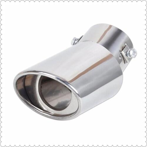 Tail Muffler Exhaust Tip Pipe Silver Car Accessories for Kia Kue Kee KV7 IX35 IX45 Sonata POP VG Soulster cee-d Rondo