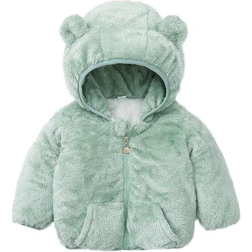 Kids Coat Infant Baby Girls Boys plush cotton Jacket Kids Jacket for boy Child Jacket Autumn Winter Toddler thick warm Outerwear