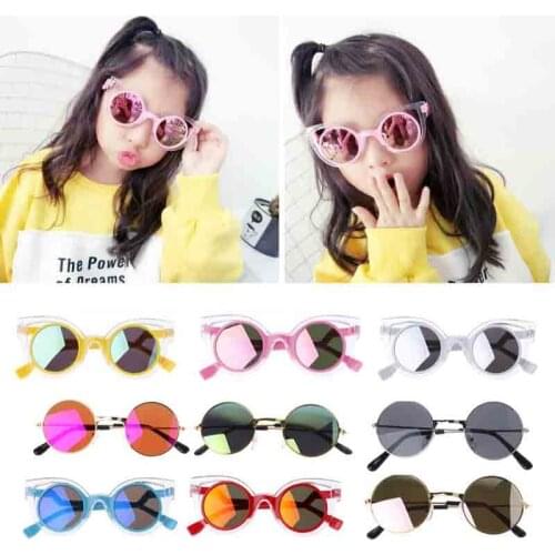 Fashion Round Children Glasses Frame Baby Boys Girls Eyeglasses Frame Vintage Kids Photography Props Gentleman Studio Shoot