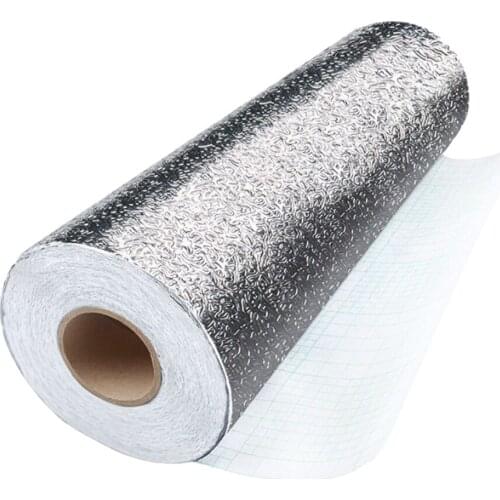 Backsplash Wallpaper Peel and Stick Aluminum Foil Contact Paper