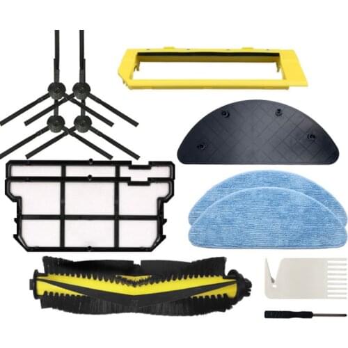 Main Roller brush side brushes mop cloth rag hepa filter For ilife v7 v7s v7s pro plus Robot Vacuum Cleaner parts accessories