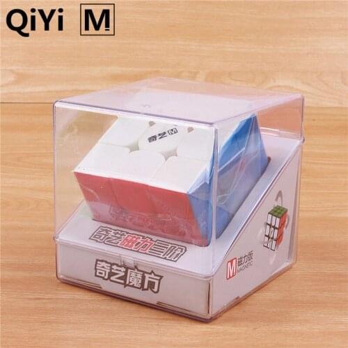 [JUDY] QiYi MS Series 3x3x3 Magnetic Magic Speed Cube,Professional,Anti-Stress Toys,Smooth,Childrens Puzzle,For the Game