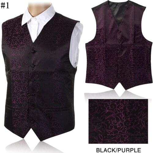 Ricnais Men's Suit Vests