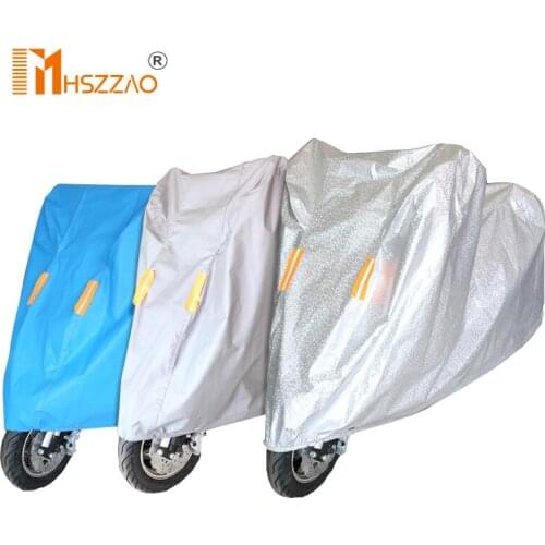 S-XL Motorcycle Cover Universal Outdoor Uv Protector All Season Waterproof Bike Rain Dustproof Electric Motor Scooter Cover