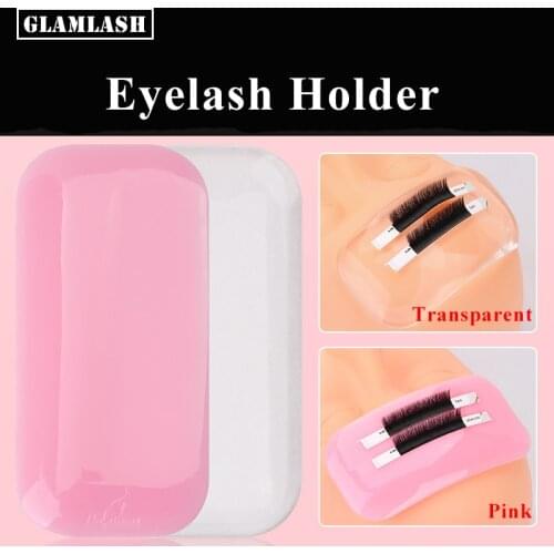 GLAMLASH Silicone false eyelash extension holder Isolated Patches Maquiagem Forehead Lash cilios Pads Makeup Organizer