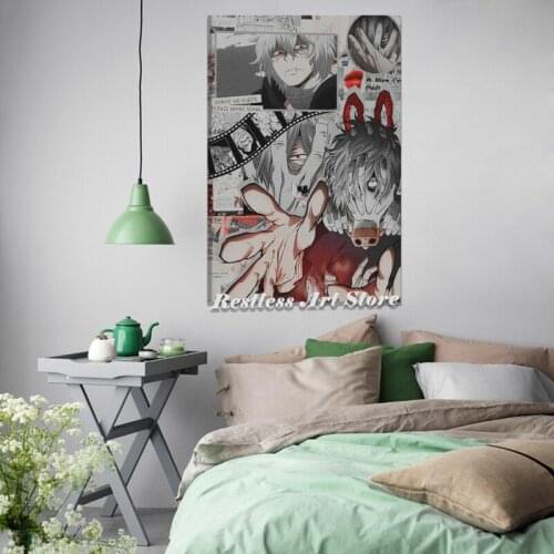 Tomura Shigaraki My Hero Academia BNHA Canvas Home Decor Painting Wall Art Decoration Prints Dorm Living Room Bedroom Poster