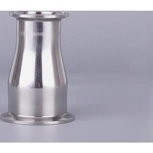 102mm to 57mm 2.25" Pipe OD 4" to 2.5" Tri Clamp Reducer SUS 316L Stainless Sanitary Pipe Fitting Homebrew