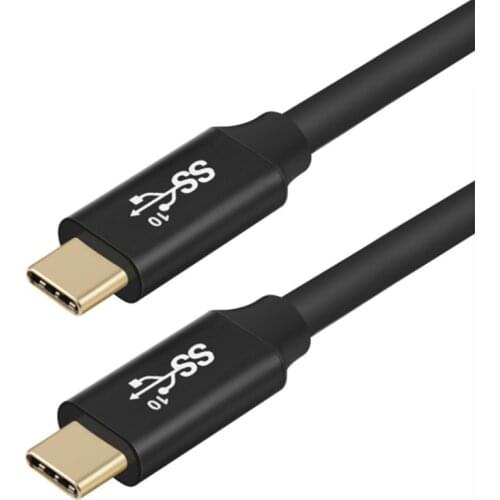 USB 3.1 type-C With Chip 100W PD 10 Gbps Fast Data Charging Transmission Cable Suuport 4K 60Hz High Audio Video Transfer