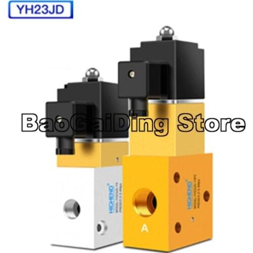 High Pressure Solenoid Valve Two-position Three-way Bottle Blowing Machine Directional Valve YH23JD-8 YH23JD-15 YH23JD-15H