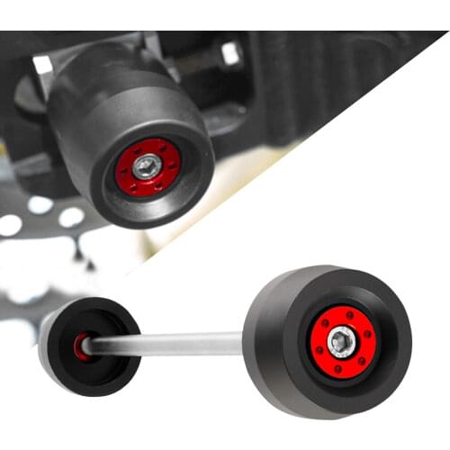 Motorcycle Front Axle Slider Wheel Protection For Ducati Streetfighter 1098 2010 2011 2012 2013 2014 2015 2016