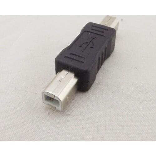 10Pcs USB 2.0 Type B Male To USB B Male Printer Port Converter Adapter Connector