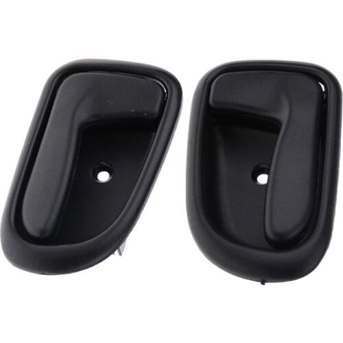 2pcs Passenger Interior Door Handle Metal And Plastic For Toyota