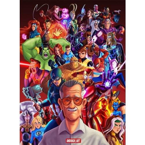 Diamond Painting Marvel Movie 5D DIY Full Diamond Embroidery Cross Stitch Kits Home Decoration