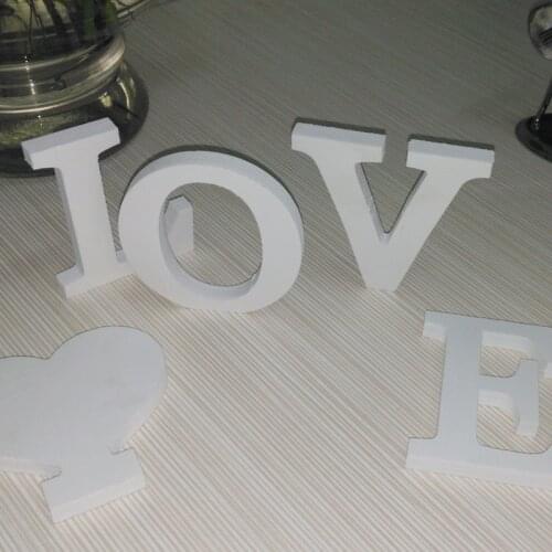 English letters New wooden Wall Stickers Home Decor 3D DIY Creative letters Modern Classic house sticker hot sale real kitchen