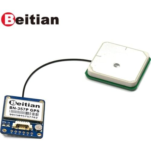 BEITIAN UART TTL level GNSS GLONASS GPS module W/ external GPS GLONASS Antenna FLASH BN-357P