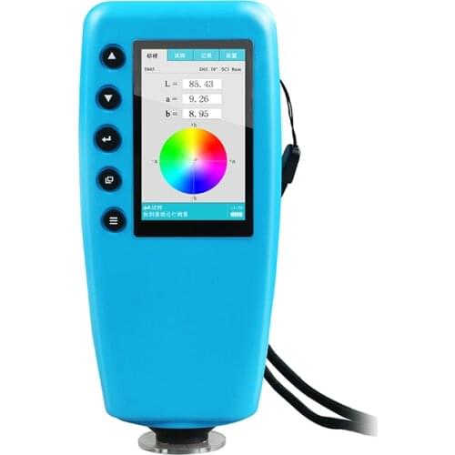 Digital Color Analyzer Meter WR-10QC Color Analyzer Colorimeter Color Measuring Precise LAB Color Meter E*a*b Tester