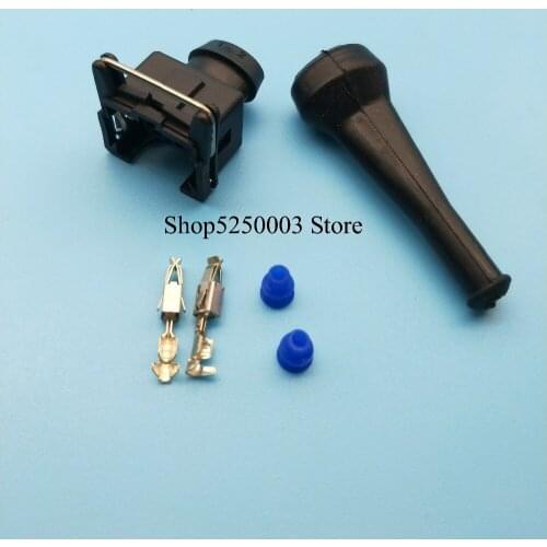 EV1 Female Fuel Injector Connector 750cc 1000cc 650cc ev6 ev14 rb26dett gtst rb26 rb25 7mgte 2jzgte 1jzgte 2jz 1jz vvti sar