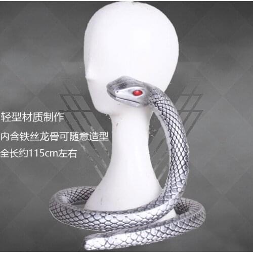Anime Demon Slayer Iguro Obanai Snake Cosplay Replica Prop PVC Decoration High-Quality Restore Character Accessories