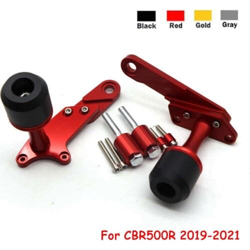 Motorcycle CNC Aluminum Frame Slider Crash Pad Guard Cover Slider Protector For Honda CBR500R CBR500 R 2019 2020 2021