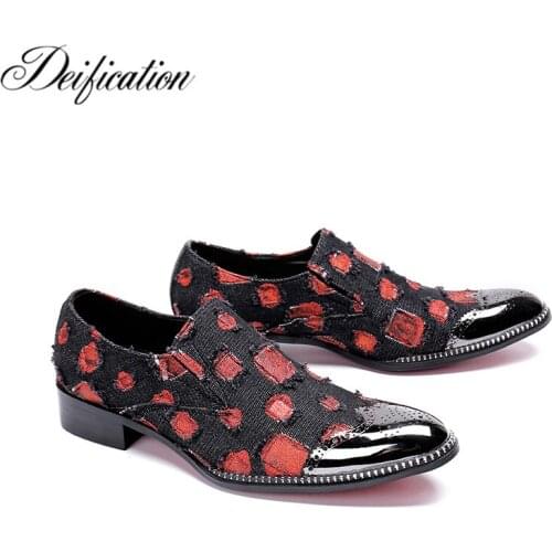 Deification Luxury Brand Men Loafers Mocassins Fashion Mixed Colors Italian Leather Shoes Men Slip On Men Casual Shoes Flats 47