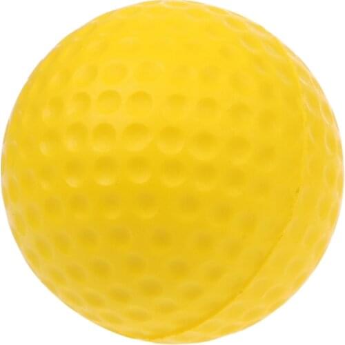 Yellow Foam Golf Ball Golf Training Soft Foam Balls Practice Ball