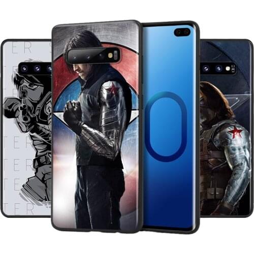 Marvel Winter Soldier White Wolf For Samsung Galaxy S21 S20 FE Ultra Lite S10 5G S10E S9 S8 Plus Soft Silicone Phone Case