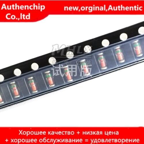 30pcs 100% new and orginal BAV103 general purpose diode switch tube LL34 400MW 4148 red seed green ring