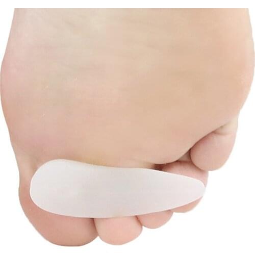 Orthotics Protector Bones Overlapping Pedicure 2pcs Hallux Valgus Bunion Foot Fingers Protector Corrector Big Toe Separator