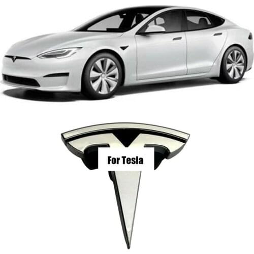 Front Grille T Emblem Badge Logo for Tesla Model S 2016-2019 OEM 1053686-00-F Tesla Car Logo
