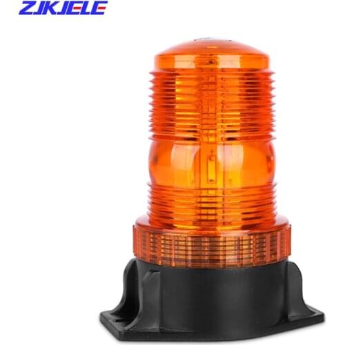 12V Police Flasher Car Warning Beacon Security Strobe Light LED Emergency Lamp Rotating Flashing Bulbs for Truck Tailor Tractor