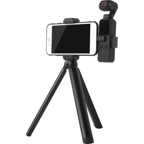 Portable Handheld Mobile Phone Holder Tripod Mount Stand For DJI Osmo Pocket