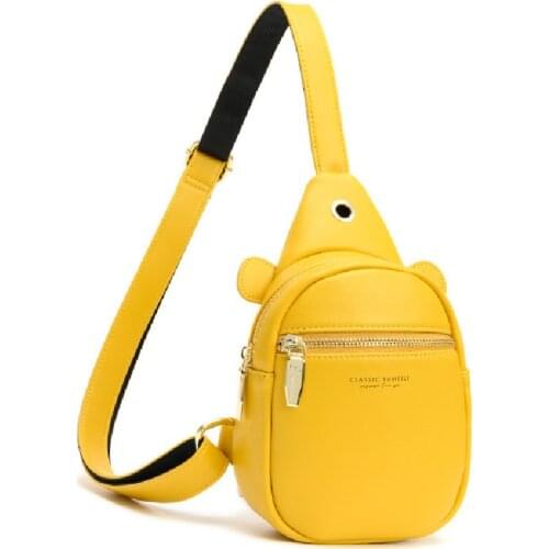 PU Leather Fanny Packs for Women Solid Color Small Summer Fashion Waist Packs Female Phone Purses Ladies Chest Bags Mini Bag