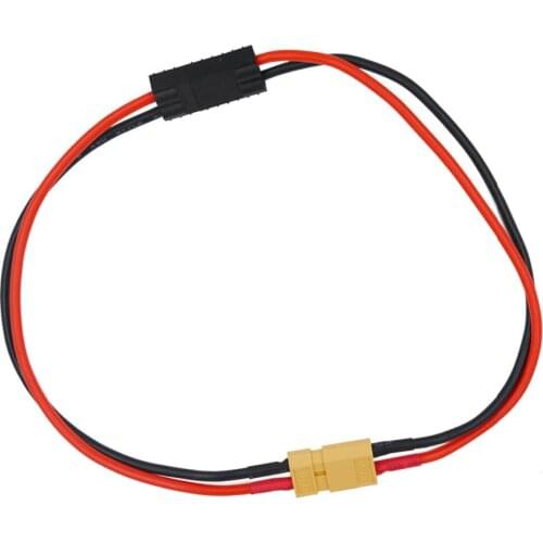 Male/Female XT60 XT-60 Connector to Female TRX Adapter 14AWG Silicone Connecting Wire 40%Off