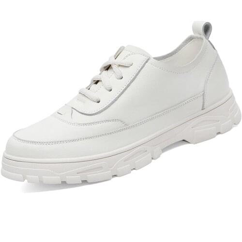 Round Toe Flat-Heel Low-Top Shoes, Lace-Up Solid Color Shoes, WomenS Platform WomenS Shoes