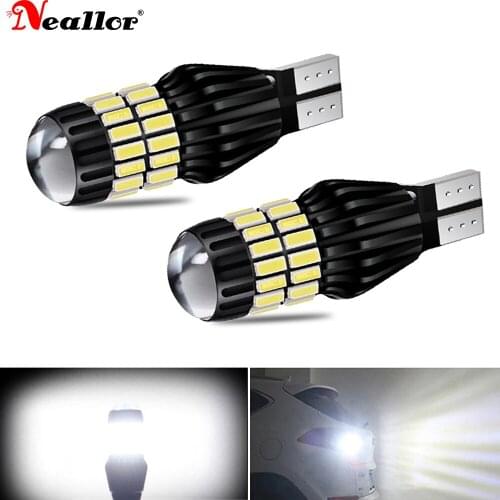W16w Led Canbus T15 921 912 Back Up Reverse Lights Bulbs On Cars Auto Goods Diode Lamps For Peugeot 206 307 308 207 208 406 107