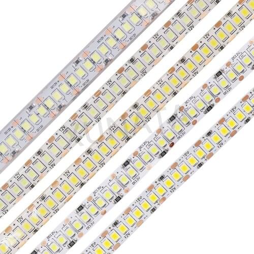 XUNATA LED Strip light 5M 2835 SMD DC 12V 60/240LEDs/M Waterproof IP65 IP20 Flexible Ribbon String LED lamp lights Night Decor