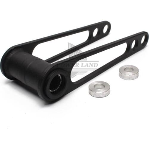 1set Motorcycle ATV Black Billet Aluminum Accessories Rear Suspension or 3.5'' Adjustable Lowering Body Kits for Kawasaki KFX45R