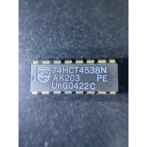 20pcs/lot 74HCT4538 74HCT4538N DIP-16 100% NEW Original free shipping