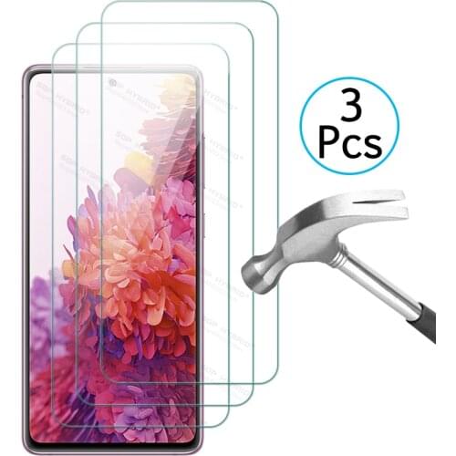 3Pcs For Samsung Galaxy S20 FE 5G Screen Protector Tempered Glass For Samsung s20fe Galaxys20 SM-G781B Tremp Safety Glass Shield