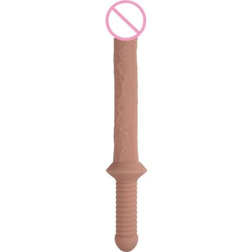 38cm Long Double Dildo Cock Realistic Dildos Flexible Big Penis for Women Male Dick Masturbator Sex Toys