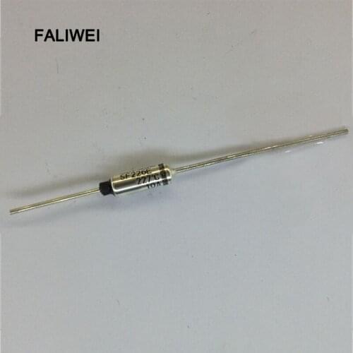 5PCS/LOT Thermal Cutoffs SF226E Thermal Fuse 227 C TF Cutoff 10A 250V