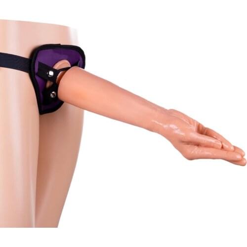 8CM Strap on Huge Fist Dildos Suction Cup soft big Anal Plug Insert Stopper Fisting Sex Toys Arm Dildo Hand Dildo for Woman