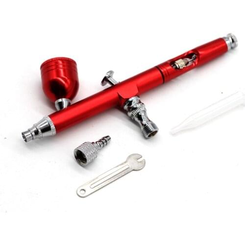 0.3MM Gravity Feed Dual Action Airbrush Paint Spray Gun Sprayer Pen For Needle Body Paint Nail Art Body Tattoo Cake Toy Models