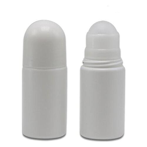 Free shipping - 500pcs/lot New Arrival 50ml Plastic Roll On Bottle, 50cc deodorant roll on container.50ML Roll On Bottle SN1230